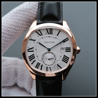 カルティエ メンズ 41mm シースルーバック 自動巻き腕時計 WGNM0003