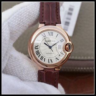 カルティエ レディース 33mm 自動巻き腕時計 W6920097