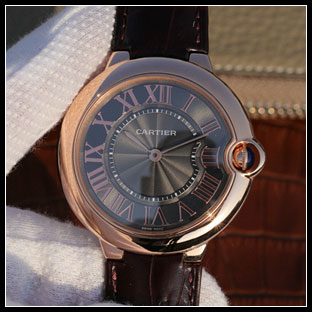 カルティエ メンズ 46mm 自動巻き腕時計 W6920054