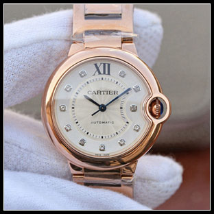 カルティエ レディース 36mm 自動巻き腕時計 WE902026