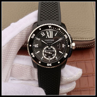 カルティエ メンズ 42mm 自動巻き腕時計 WSCA0006