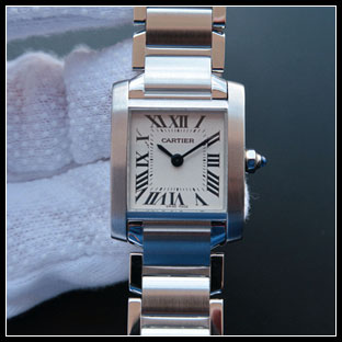 カルティエ レディース 25.35mm クォーツ腕時計 W51008Q3