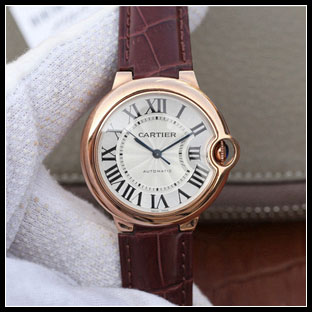 カルティエ レディース 36mm 自動巻き腕時計 W6900456