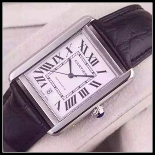 カルティエ メンズ 40.85×31mm 自動巻き腕時計 W5200027