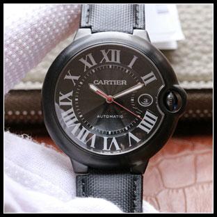 カルティエ メンズ 42mm 自動巻き腕時計 WSBB0015