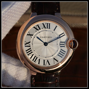 カルティエ メンズ 46mm 自動巻き腕時計 W6920054