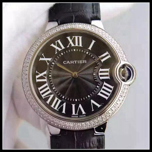 カルティエ メンズ 40mm 自動巻き腕時計 WE902056