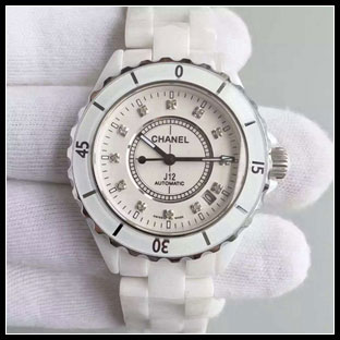 シャネル J12 セラミック 38mm 自動巻き腕時計 H1626