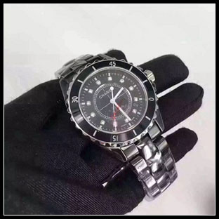 シャネル J12 セラミック 38mm 自動巻き腕時計 H1626