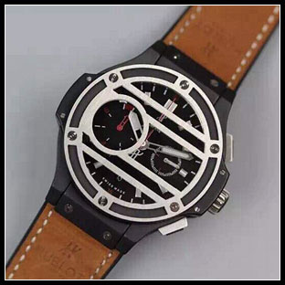 ウブロ ビッグバンオールブラック 44mm 7750自動巻き腕時計