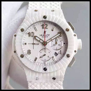 ウブロ メンズ シースルーバック 44mm 自動き式腕時計 W0022N3200