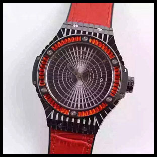 ウブロ メンズ シースルーバック 41mm 自動き式腕時計 346.CD.1800.LR.1913