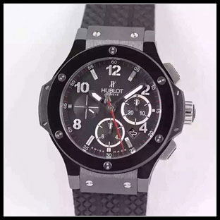ウブロ メンズ シースルーバック 44mm 7750自動き式腕時計 301.Cx.130.RX