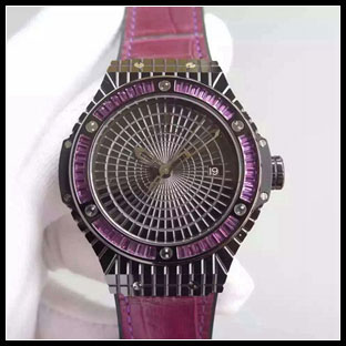 ウブロ  シースルーバック 41mm 自動き式腕時計 346.CD.1800.LR.1913