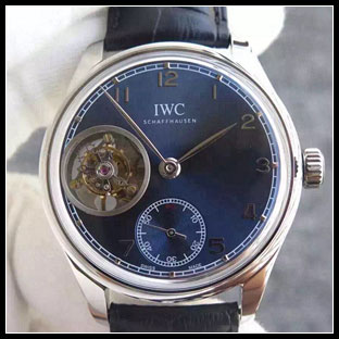 IWC シースルーバック 43.5mm メンズ 自動巻き腕時計