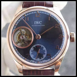 IWC シースルーバック 43.5mm メンズ 自動巻き式腕時計