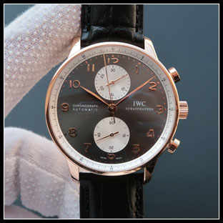 IWC 40.9mm メンズ 自動巻き式腕時計