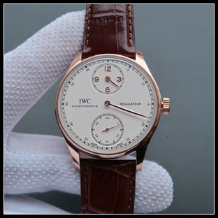 IWC シースルーバック 43.1mm メンズ 自動巻き式腕時計