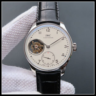 IWC シースルーバック 43mm メンズ 自動巻き式腕時計