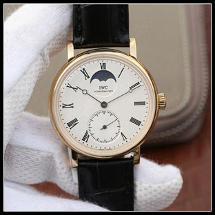 IWC シースルーバック 40mm メンズ 手巻き式腕時計