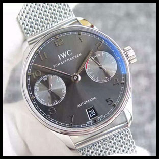 IWC シースルーバック 42.3mm メンズ 自動巻き式腕時計