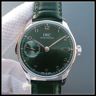 IWC シースルーバック 43mm メンズ 手巻き式腕時計