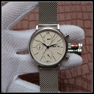 IWC 42mm メンズ 自動巻き式腕時計