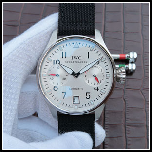 IWC 43mm メンズ 自動巻き式腕時計
