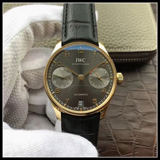 IWC シースルーバック 42.3mm メンズ 自動巻き式腕時計