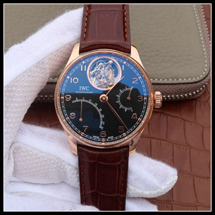 IWC シースルーバック 44.2mm メンズ 自動巻き式腕時計