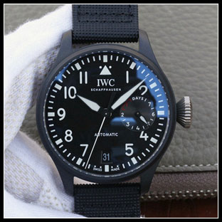 IWC 46mm メンズ 自動巻き式腕時計