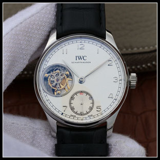IWC シースルーバック 43mm メンズ 自動巻き式腕時計