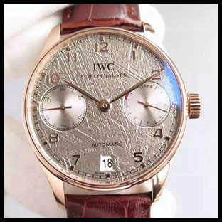 IWC シースルーバック 42.3mm メンズ 自動巻き式腕時計