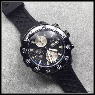 IWC メンズ 7750自動巻き式腕時計