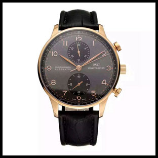 IWC 41mm メンズ 7750自動巻き式腕時計
