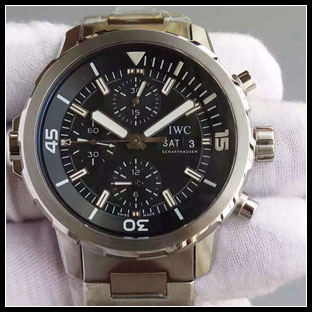 IWC メンズ 7750自動巻き式腕時計