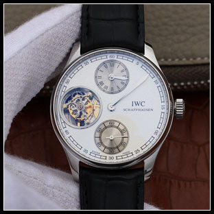 IWC シースルーバック 43.1mm メンズ 自動巻き式腕時計