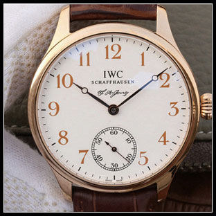 IWC シースルーバック 43mm メンズ 自動巻き式腕時計