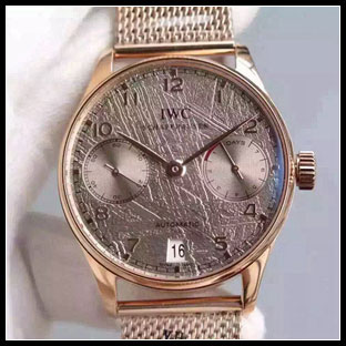 IWC シースルーバック 42mm メンズ 自動巻き式腕時計