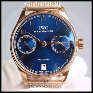 IWC シースルーバック 42mm メンズ 自動巻き式腕時計
