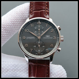 IWC 40.9mm メンズ 自動巻き式腕時計