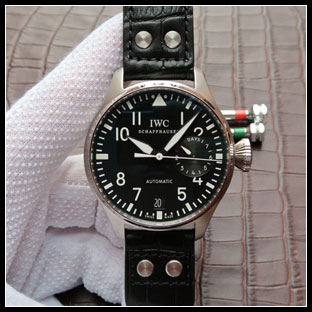 IWC 46mm メンズ 自動巻き式腕時計