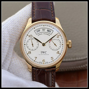 IWC シースルーバック メンズ 自動巻き式腕時計