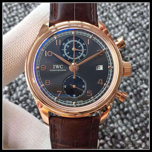 IWC シースルーバック 42mm メンズ ASIA7750自動巻き式腕時計