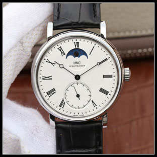 IWC シースルーバック 40mm メンズ 手巻き式腕時計