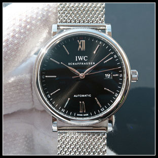 IWC 40mm メンズ 自動巻き式腕時計