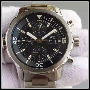 IWC メンズ 7750自動巻き式腕時計