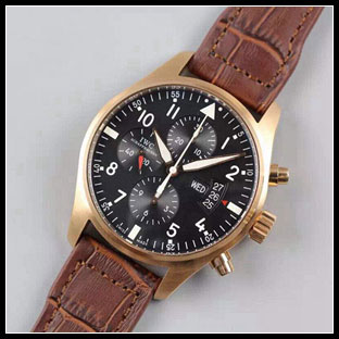 IWC ク 43mm メンズ 7750自動巻き式腕時計