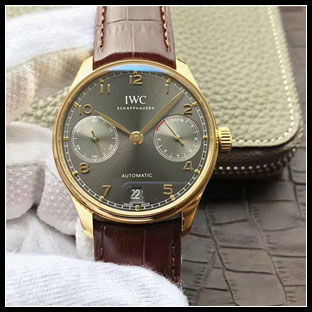 IWC シースルーバック 42.3mm メンズ 自動巻き式腕時計