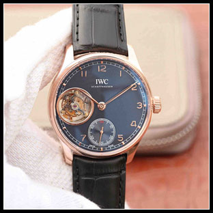 IWC シースルーバック 42mm メンズ 手巻き式腕時計